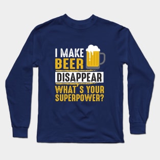 Beer Superpower Long Sleeve T-Shirt